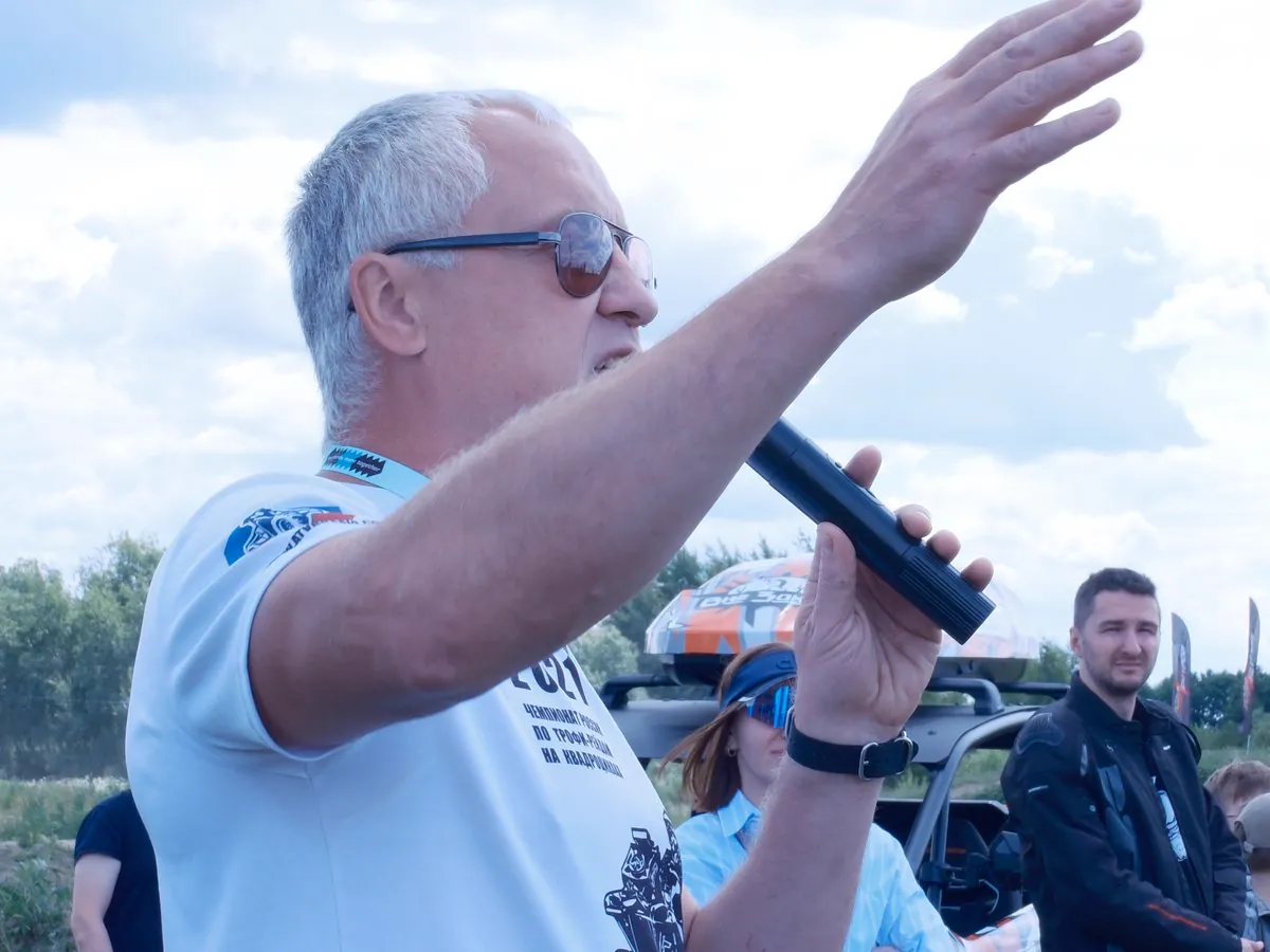 Максим Корчмин открывает полигон CFMOTO Experience Рязань